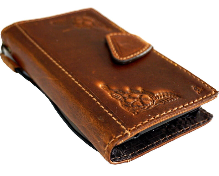 Handmade Leather Wallet Case for Galaxy Z Fold