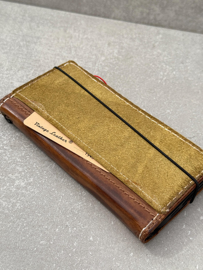 Handmade Leather Wallet Case for Galaxy Z Fold