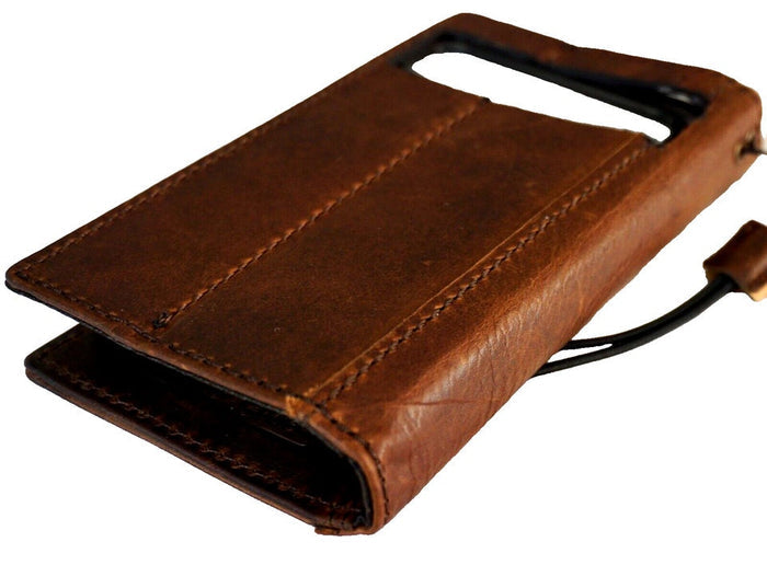 Handmade Leather Wallet Case for Galaxy Z Fold