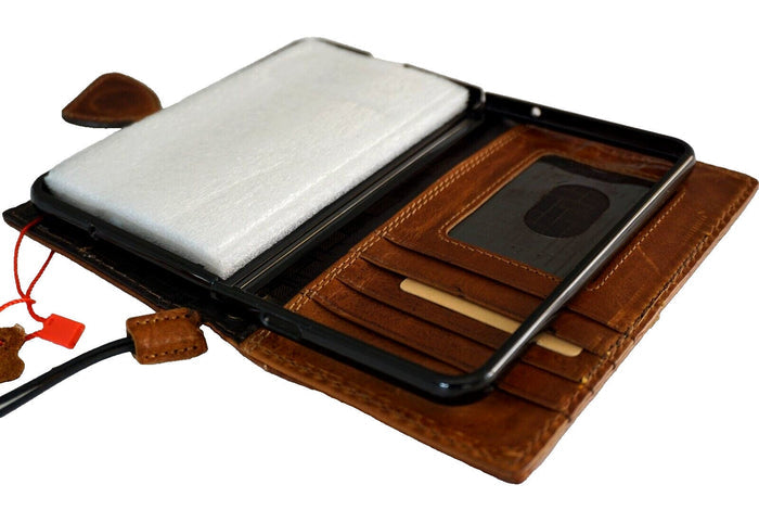 Handmade Leather Wallet Case for Galaxy Z Fold