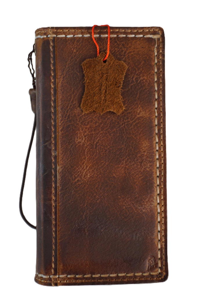 Handmade Leather Wallet Case for Galaxy Z Fold