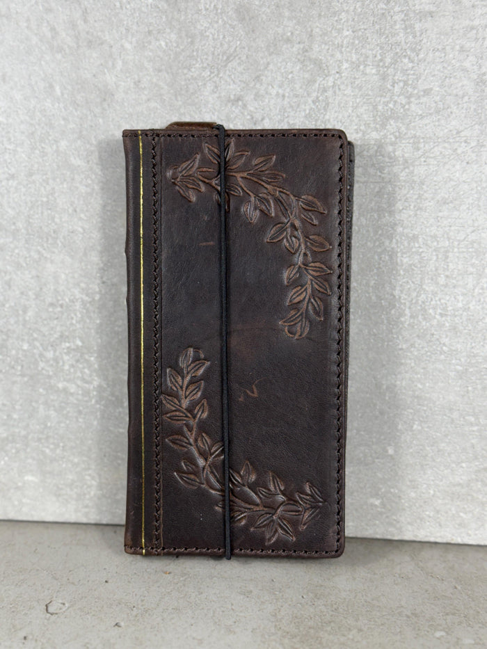 Handmade Leather Wallet Case for Google Pixel: Retro Card Holder with Zipper