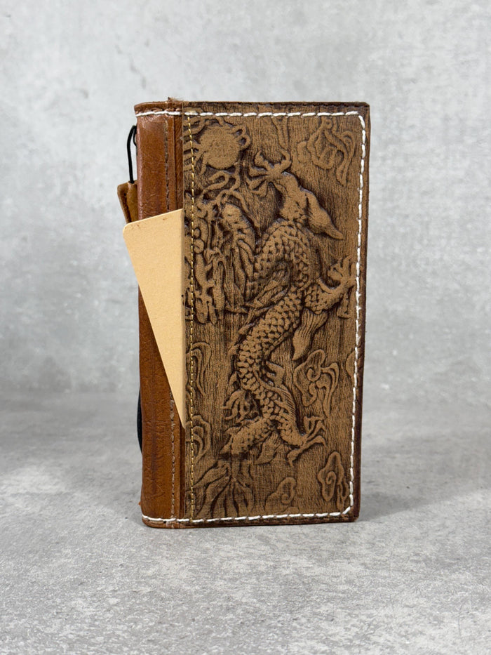 Handmade Leather Wallet Case for Google Pixel: Vintage Luxury Cover