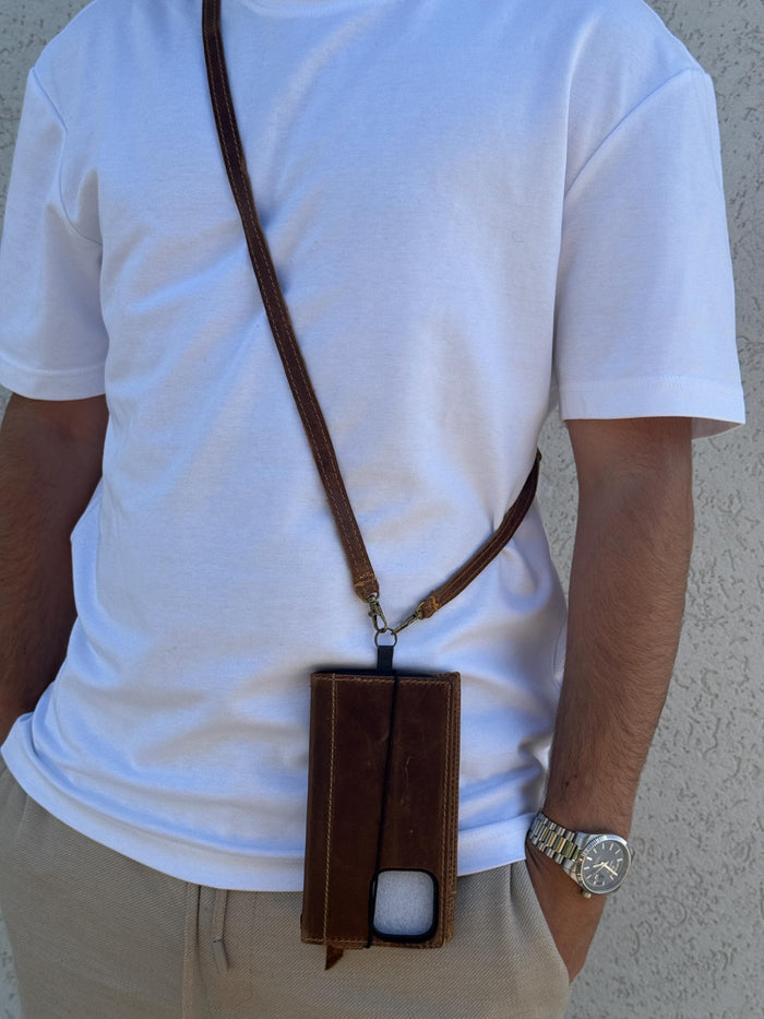 Handmade Leather Wallet Case for Google Pixel: Vintage Luxury Cover