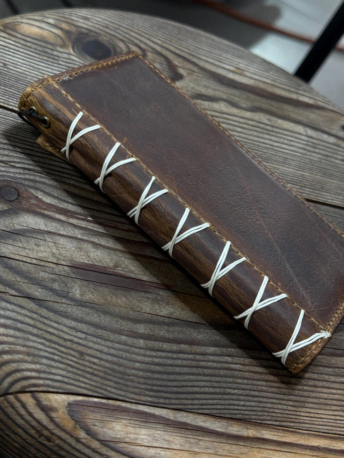 Handmade Leather Wallet Case for Google Pixel: Vintage Luxury Cover