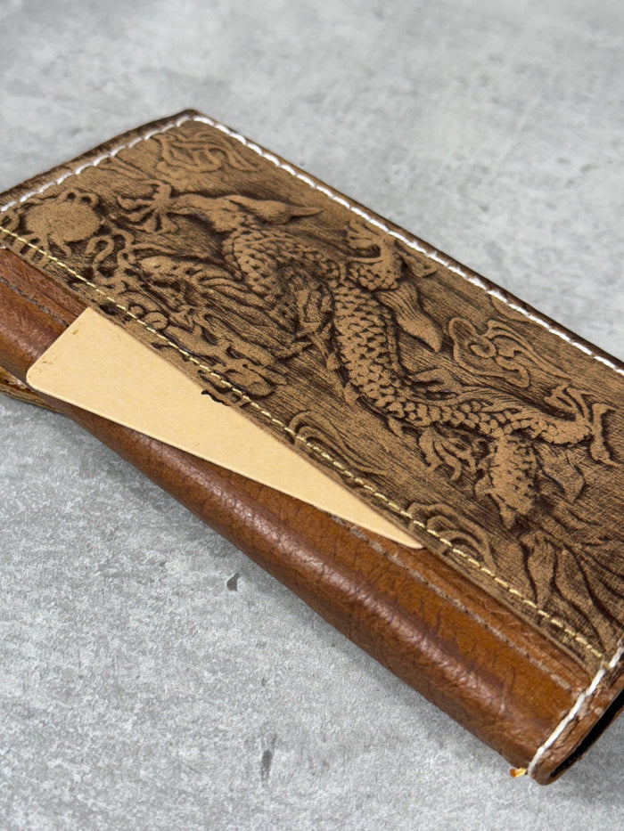 Handmade Leather Wallet Case for Google Pixel: Vintage Luxury Cover