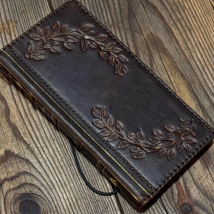 Handmade Leather Wallet Case for OnePlus: Luxury Oiled Finish