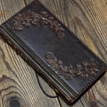 Handmade Leather Wallet Case for OnePlus: Luxury Oiled Finish