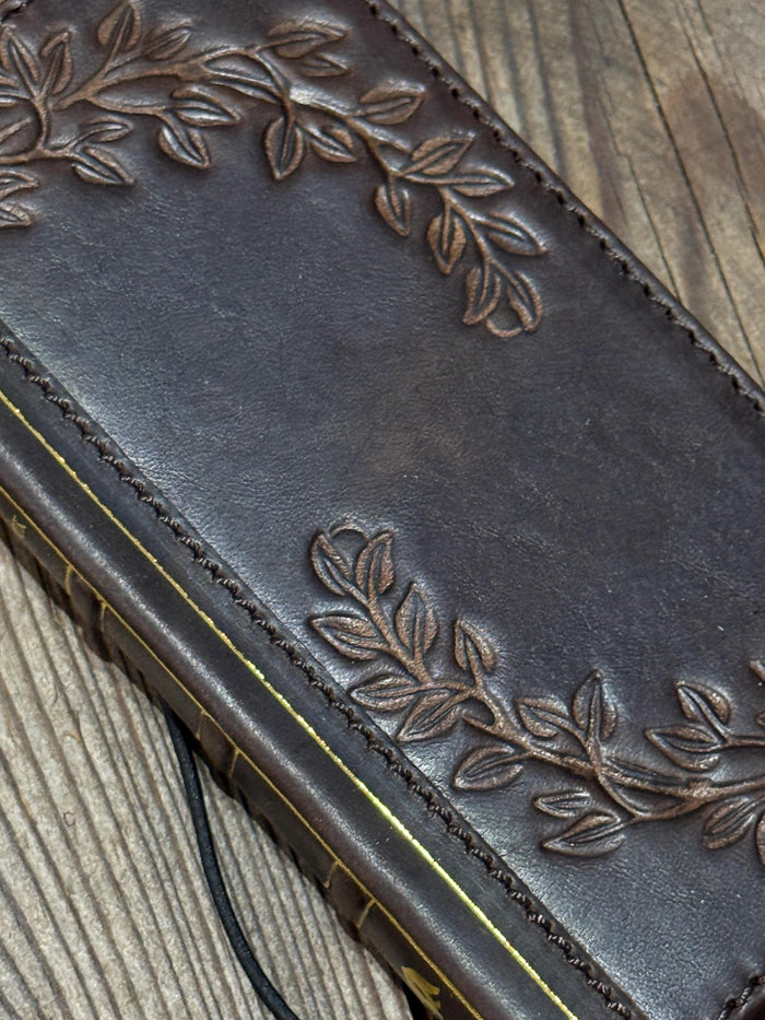 Handmade Leather Wallet Case for OnePlus: Luxury Oiled Finish