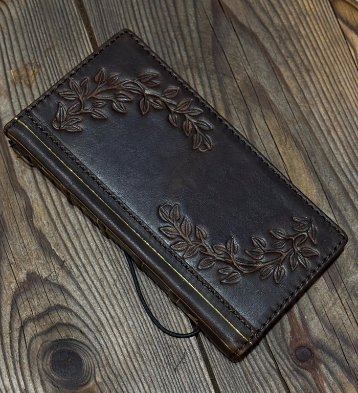 Handmade Leather Wallet Case for OnePlus: Luxury Oiled Finish