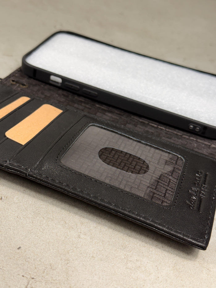 Handmade Leather Wallet Case for OnePlus: Luxury Oiled Finish