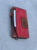 Handmade Leather Wallet Case for OnePlus: Luxury Wireless Design