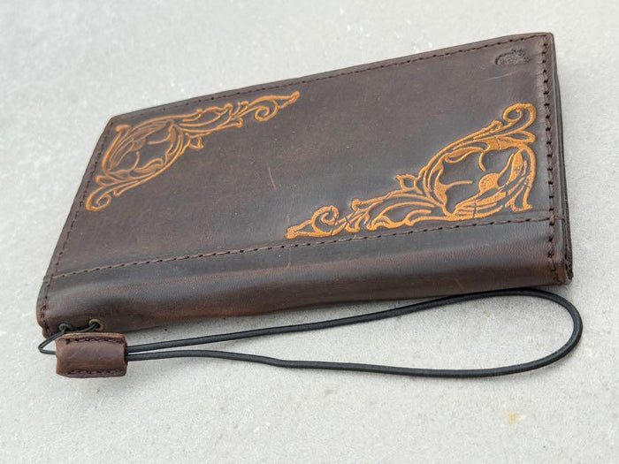 Handmade Leather Wallet Case for OnePlus Oppo Find N3