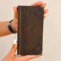 Handmade Leather Wallet Case for OnePlus: Wireless Charge, Card Slots