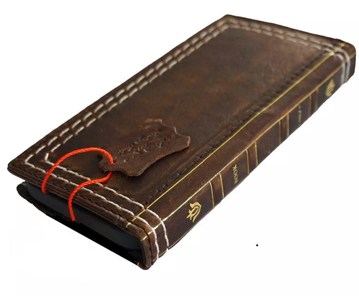 Handmade Leather Wallet Case for Oppo Find N3 - Book Style