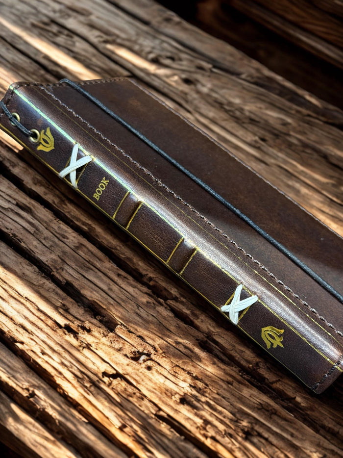 Handmade Leather Wallet Case for Oppo Find N/Reno/9 5G - Luxury Oiled Finish