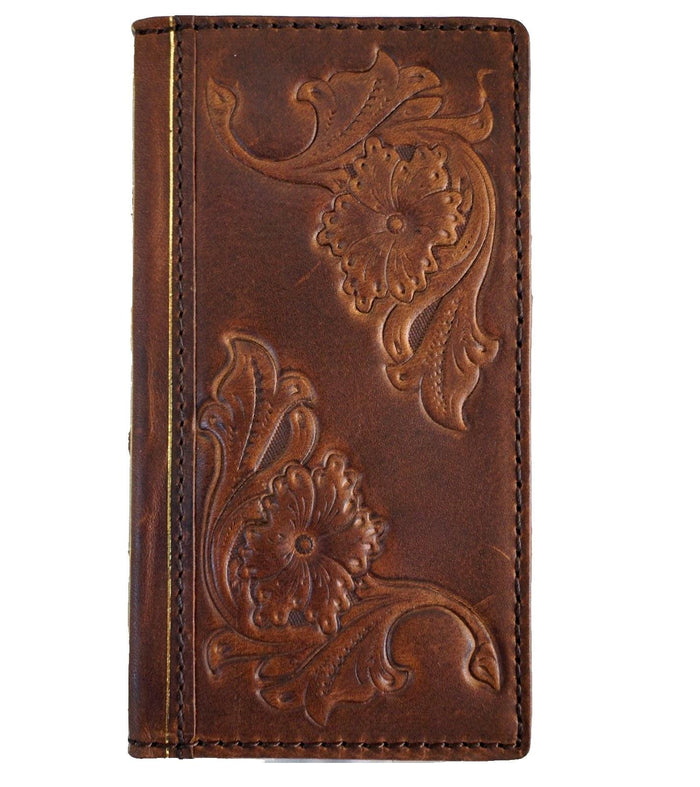 Handmade Leather Wallet Case for Vivo X Fold 3 Pro: Art Book Style