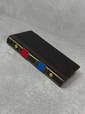 Handmade Leather Wallet Case: Galaxy S21 S22 S23 S24 S25, Book Design
