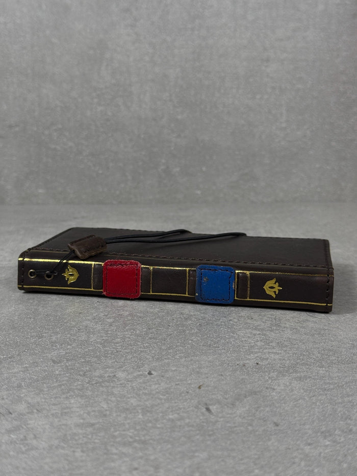 Handmade Leather Wallet Case: Galaxy S21 S22 S23 S24 S25, Book Design