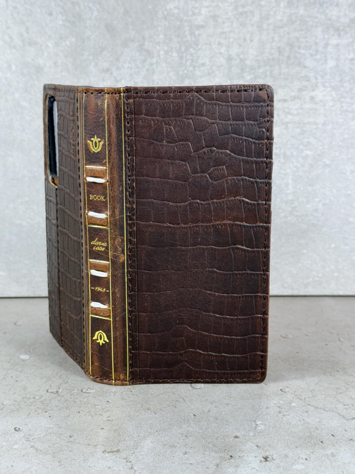 Handmade Leather Wallet Case: Galaxy S21 S22 S23 S24 S25 Ultra, Card Slots