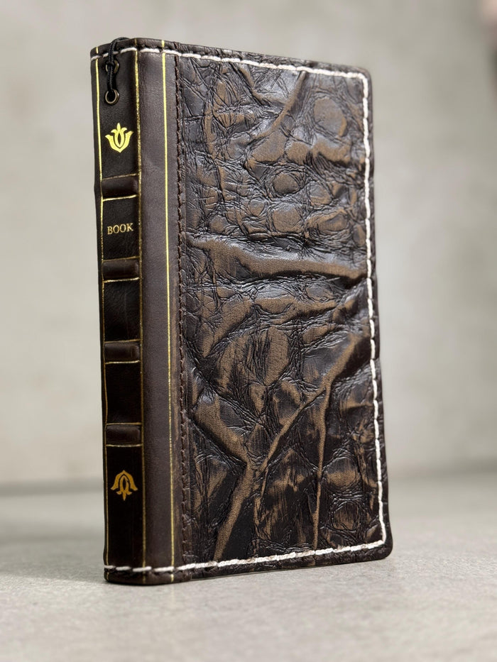 Handmade Leather Wallet Case: Galaxy S21 S22 S23 S24 S25 Ultra, Card Slots