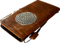 Handmade Leather Wallet Case: Galaxy S21 S22 S23 S24 Ultra, Note 10 20 Ultra