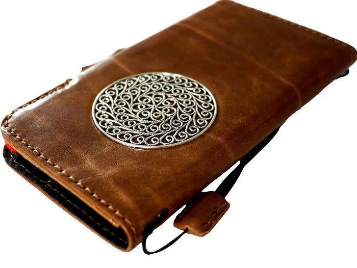 Handmade Leather Wallet Case: Galaxy S21 S22 S23 S24 Ultra, Note 10 20 Ultra