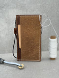 Handmade Leather Wallet Case: Samsung Galaxy Book Design