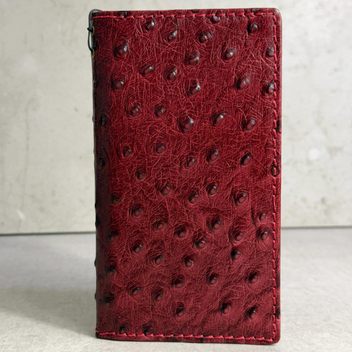 Handmade Leather Wallet Case: Samsung Galaxy, Card Slots, Book Design