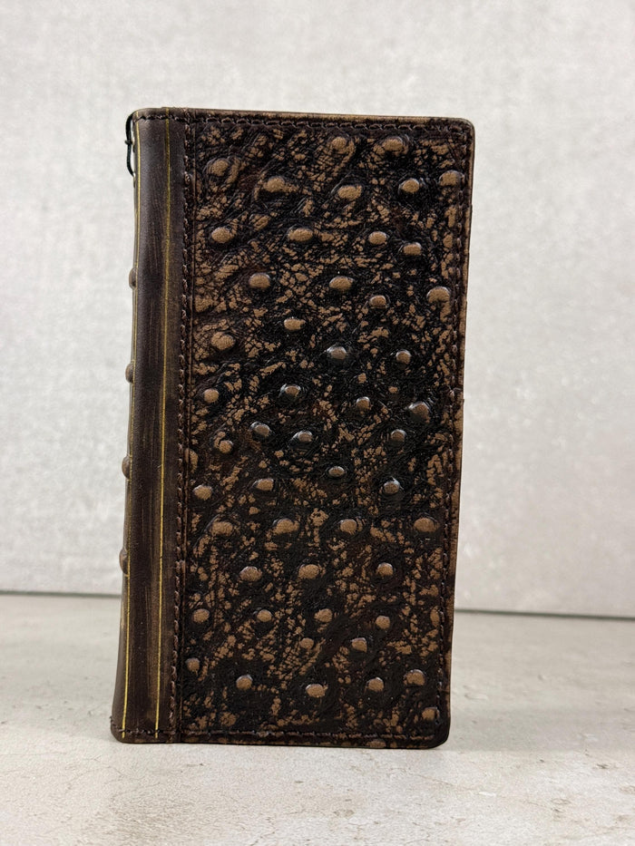 Handmade Leather Wallet Case: Samsung Galaxy, Card Slots, Book Design
