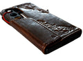 Handmade Leather Wallet Phone Case: Galaxy S21 S22 S23 S24, Note 10 20, A53