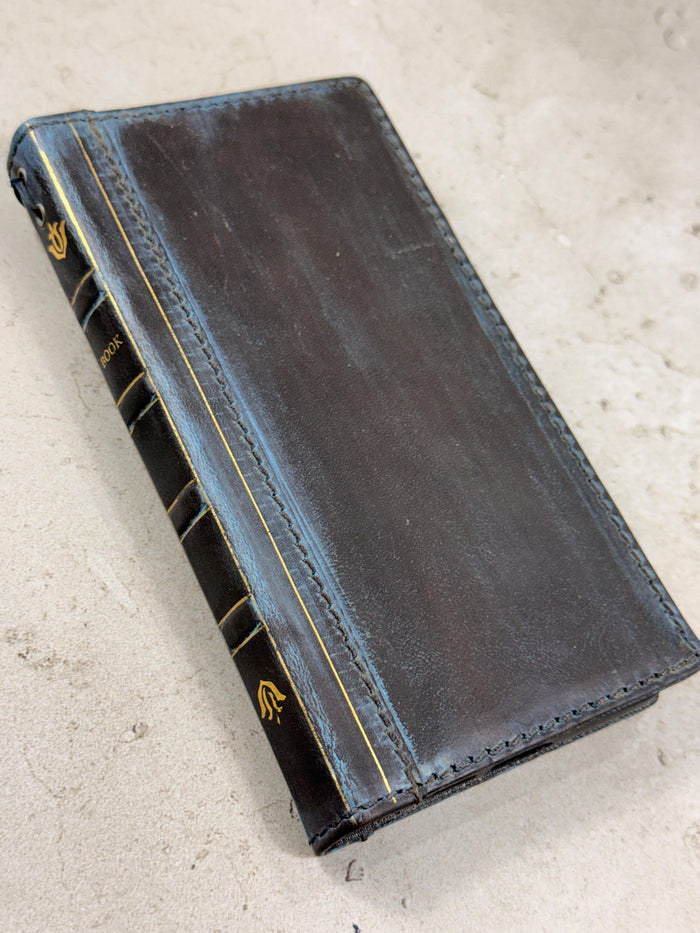 Handmade Leather Wallet Phone Case: Galaxy S26 S25 S24