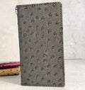Handmade Ostrich Leather iPhone Case: Vintage Book Style 17