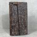 Handmade Ostrich Leather Wallet Case for Galaxy Z Fold 2/3/4/5/6/7