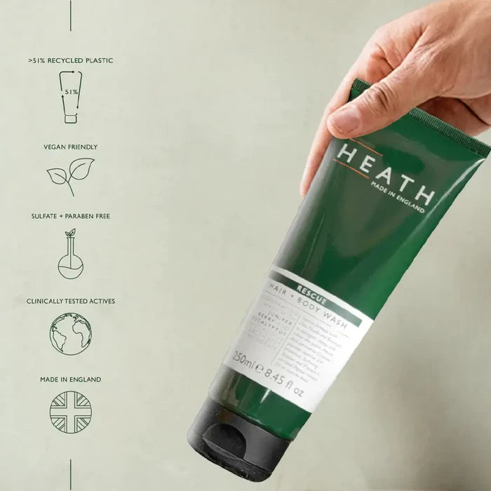 Heath London - Rescue Hair + Body Wash