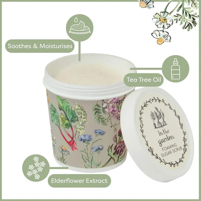 Heathcote and Ivory - In The Garden Foaming Sugar Scrub