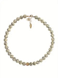 Henna Ink Pattered Beaded Bracelets - Gold & Vanilla