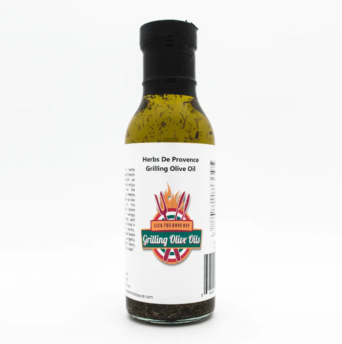 Herbs De Provence Grilling Olive Oil, 12oz bottle. (non spicy). - Tubac Gourmet Foods