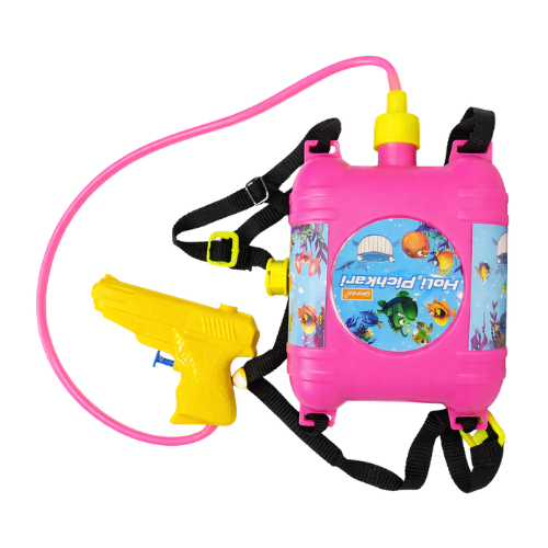 Holi Pichkari Gun with Mini Water Tank (1pc)
