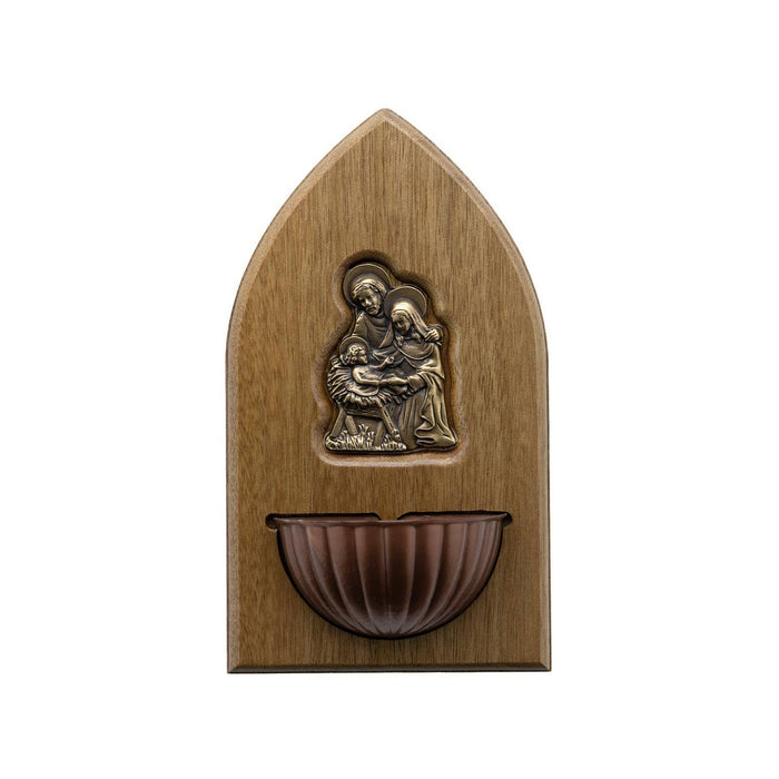 Holy Water Font - Holy Family    7"