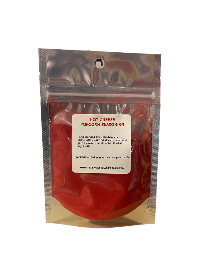 Hot Cheese Popcorn Seasoning - Tubac Gourmet Foods