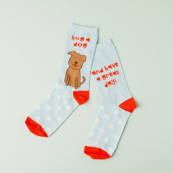 Hug a Dog Socks