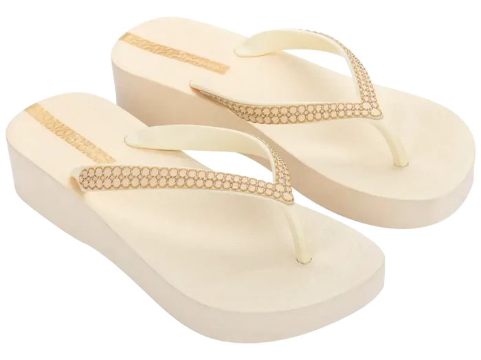Ipanema - Mesh XI Platform Beige/Gold