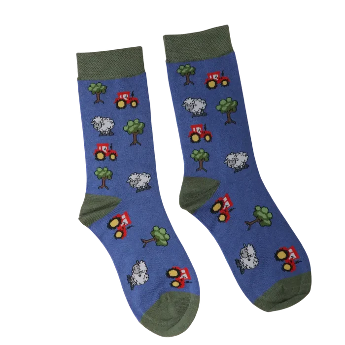 Jasper's - Men's Bamboo Funky Farmyard Socks