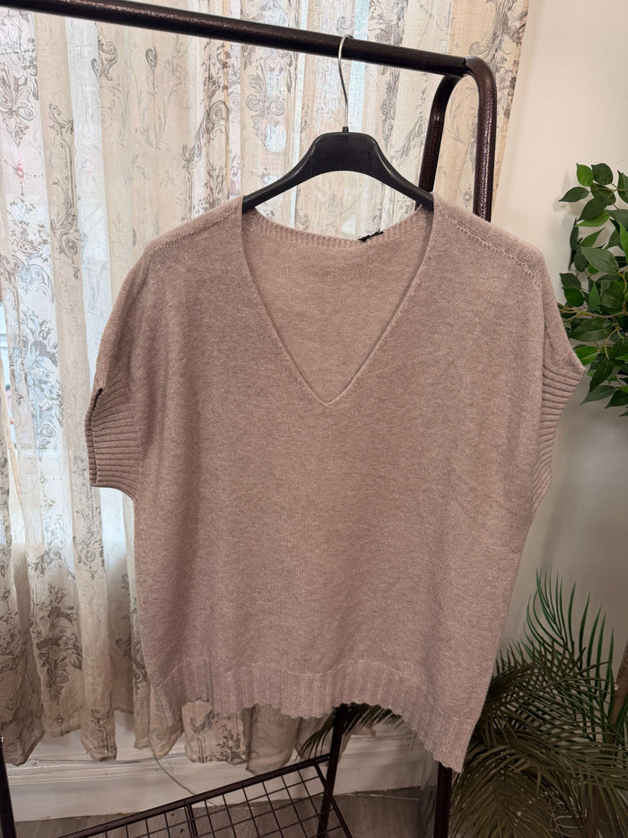 Jennifer V-Neck Tabard Jumpe