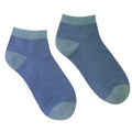Jess & Lou - Denim Blue Bamboo Trainer Socks