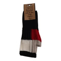 Multi Coloured Block Fingerless Gloves