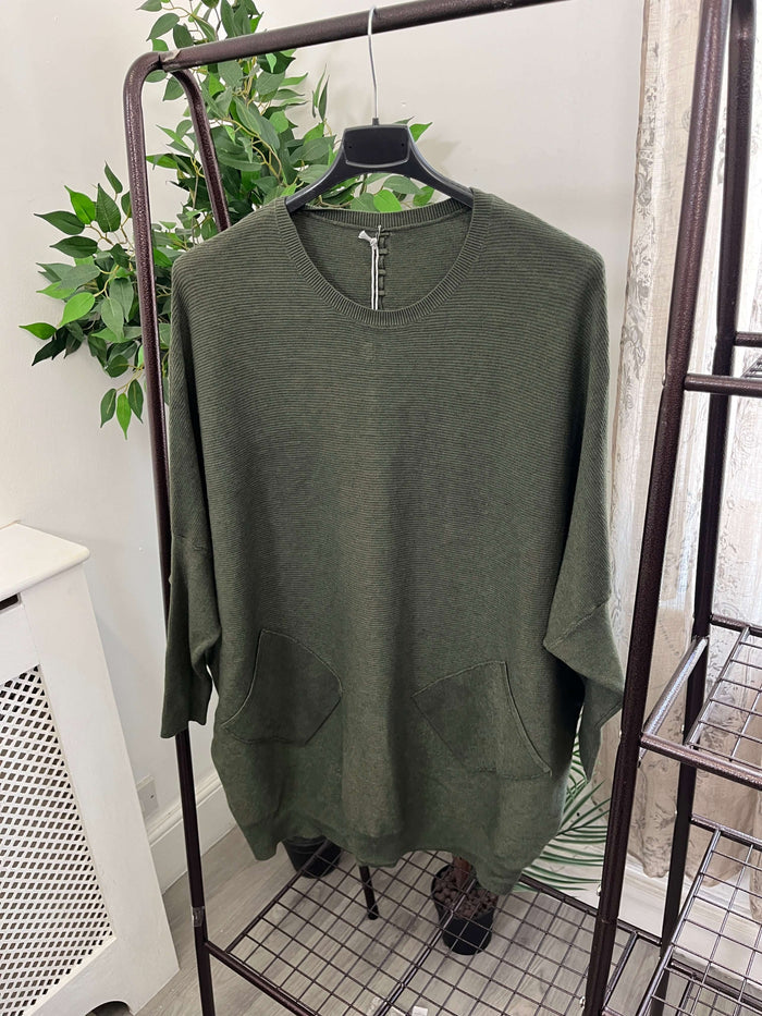 Freya Plait Back Batwing Jumper