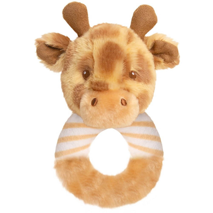 Keelco Huggy Giraffe Ring Rattle (100% Recycled)