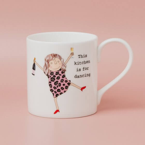 Kitchen Dancing Novelty Mug